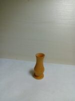 Vază decorativă din lemn natural – strunjită manual 6 cm înălțime