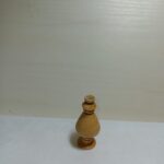 Vază decorativă mică din lemn natural – lucrată manual - 6 cm