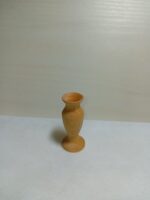 Vază din lemn natural – strunjită manual finisată cu ceară de albine - 6 cm