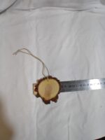 Set ornamente universale din rondele dintr-un lemn rar - imagine 6