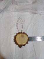 Set ornamente universale din rondele dintr-un lemn rar - imagine 4